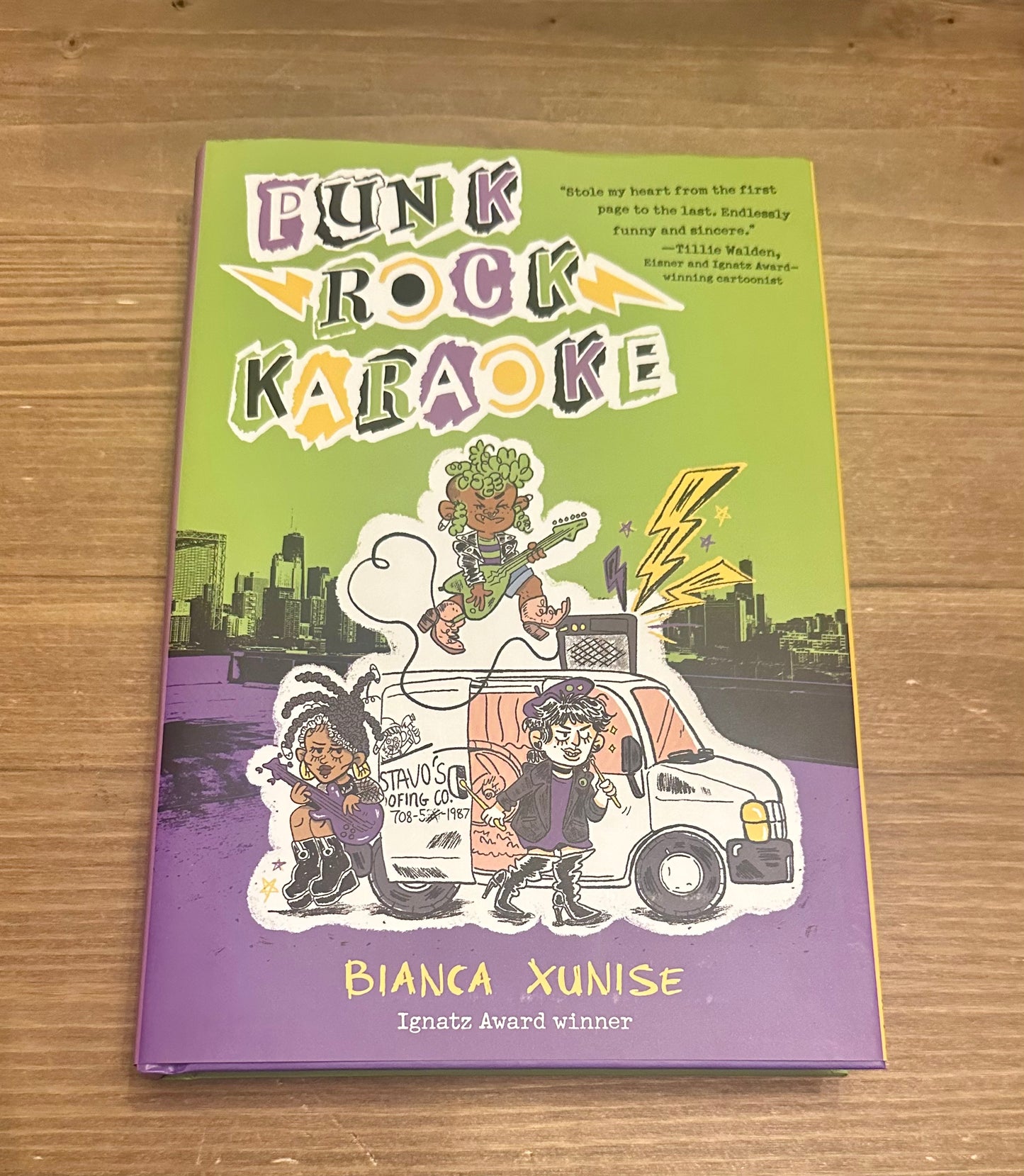 Punk Rock Karaoke by Bianca Xunise - Hard Cover