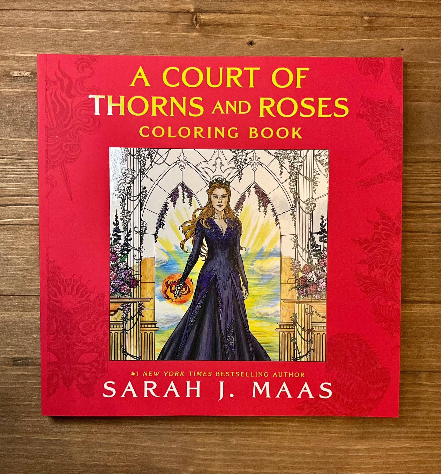 A Court of Thorns and Roses Coloring Book