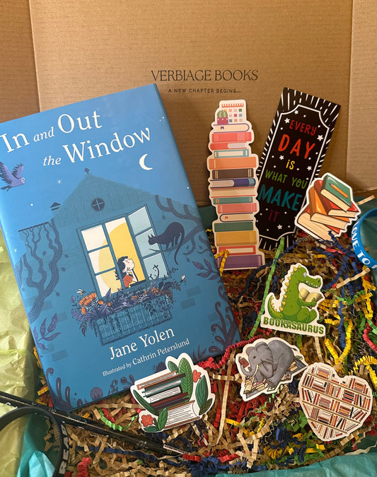 Young Readers Book Box - In and Out the Window by Jane Yolan - Hard Cover