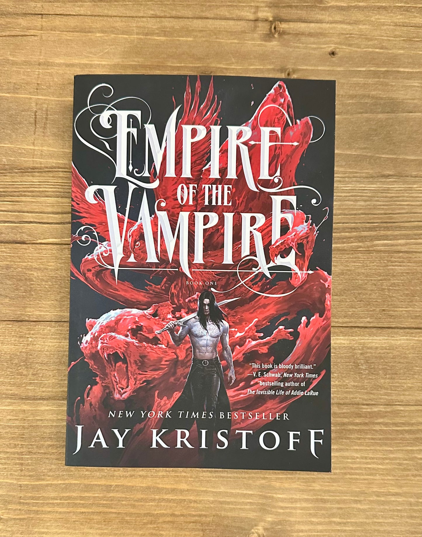 Empire of the Vampire (Empire of The Vampire #1) by Jay Kristoff- Paperback