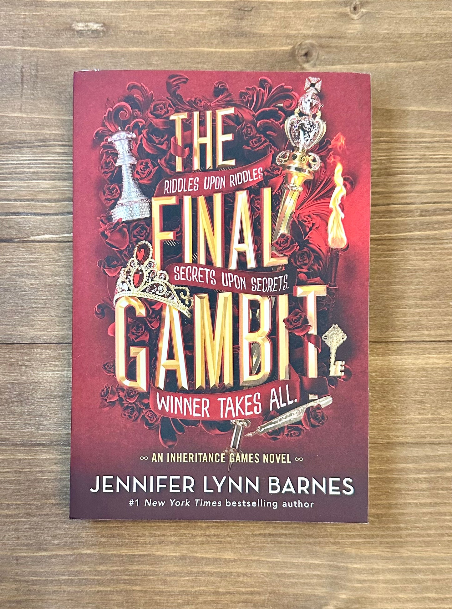 The Final Gambit (The Inheritance Games #3) by Jennifer Barnes - Paperback - Pre-Loved